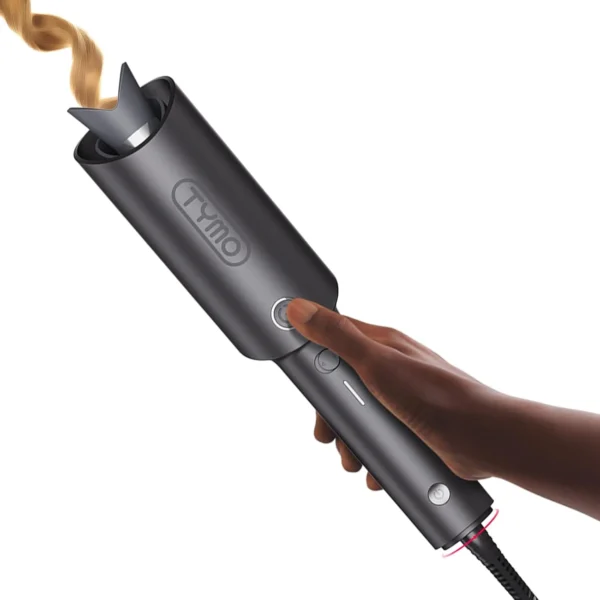 TYMO Automatic Rotating Curling Iron – professional hair styling tool for smooth, long-lasting curls with automatic rotation and easy, tangle-free use.