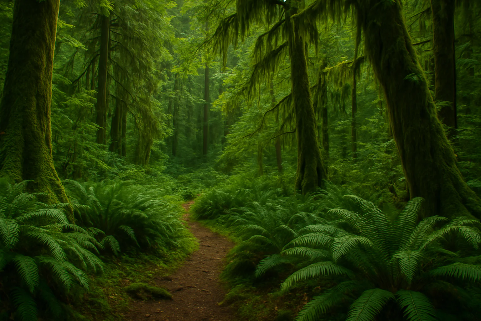forest with trees
